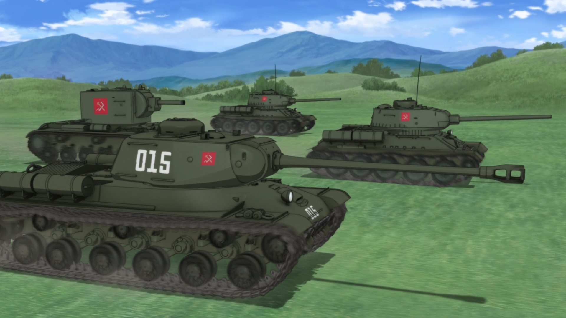 Girls und Panzer der Film (Natsuyoru)
